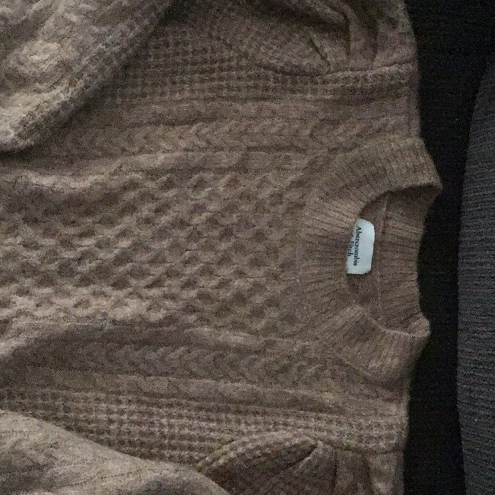 Very soft long sleeve knit sweater